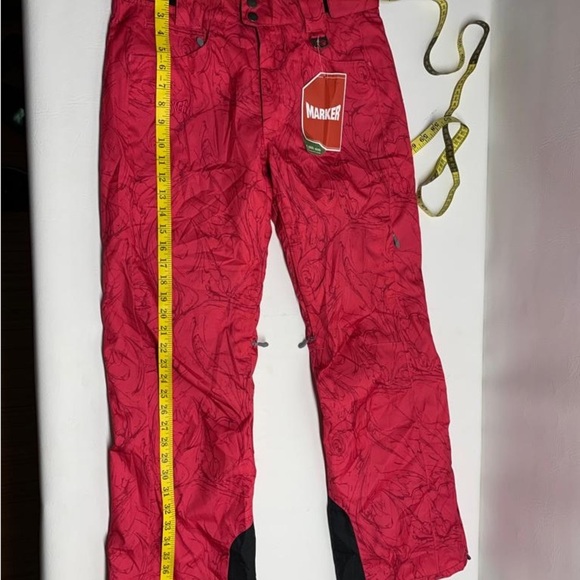 MARKER SKI PANTS marble pink size 6 NWT - Picture 6 of 10